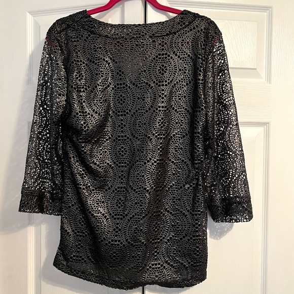 Peck & Peck Blouse Size Large - Picture 4 of 9